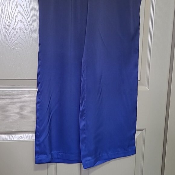 NWT Badgley Mischka silk leisure pants size large - Picture 3 of 8